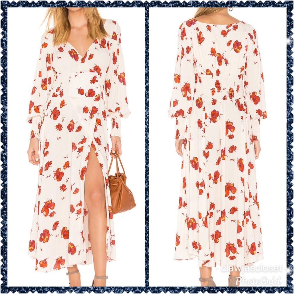 So Sweetly Floral Dress - Fits like S/M - Picture 1 of 7